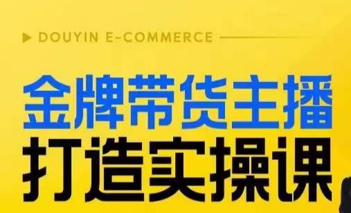 金牌带货主播打造实操课，直播间小公主丹丹老师告诉你，百万主播不可追，高效复制是王道！-启程资源站