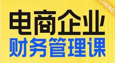 电商企业财务管理线上课，为电商企业规划财税-启程资源站