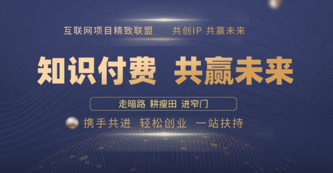 别人苦寻无果，为何他们靠知识付费卖项目 2025 年轻松年入100个?【揭秘】-启程资源站